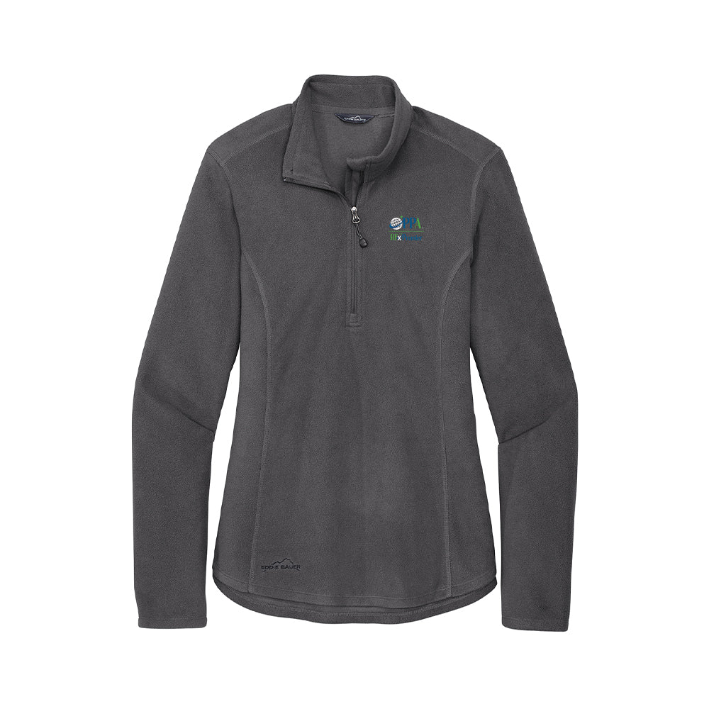 RFxP and PPA - Eddie Bauer Ladies 1/2-Zip Microfleece Jacket