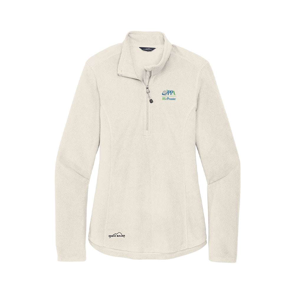 RFxP and PPA - Eddie Bauer Ladies 1/2-Zip Microfleece Jacket