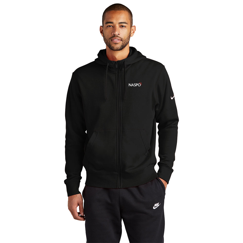 NASPO - Nike Club Fleece Sleeve Swoosh Full-Zip Hoodie