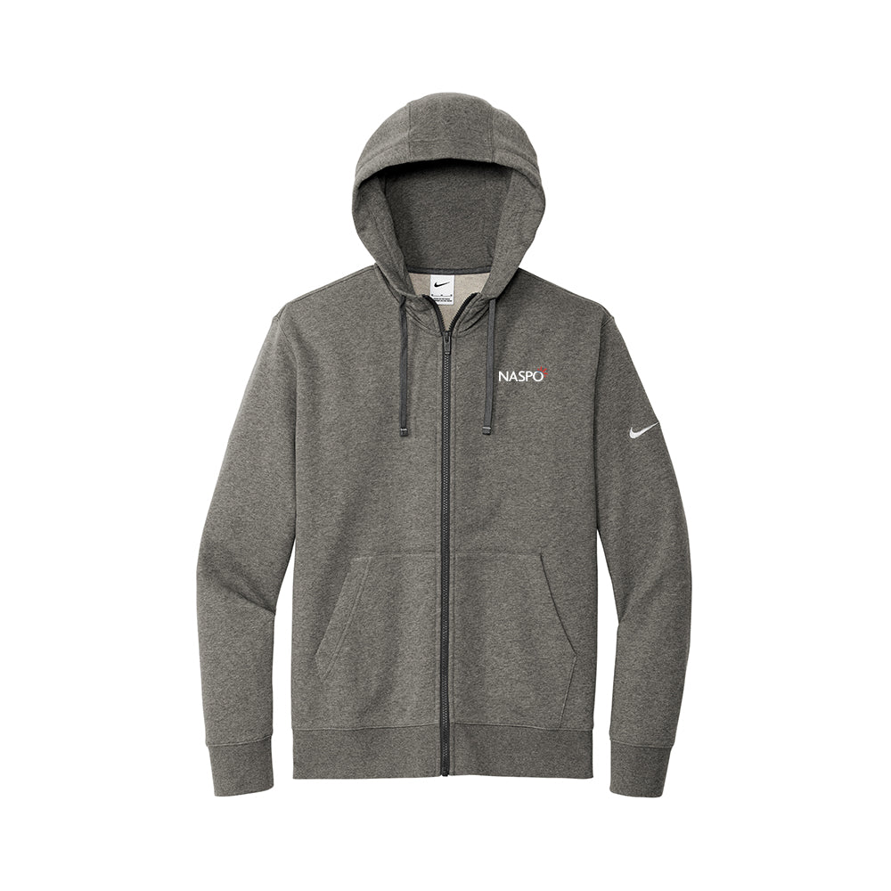 NASPO - Nike Club Fleece Sleeve Swoosh Full-Zip Hoodie