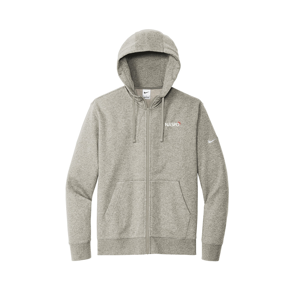 NASPO - Nike Club Fleece Sleeve Swoosh Full-Zip Hoodie