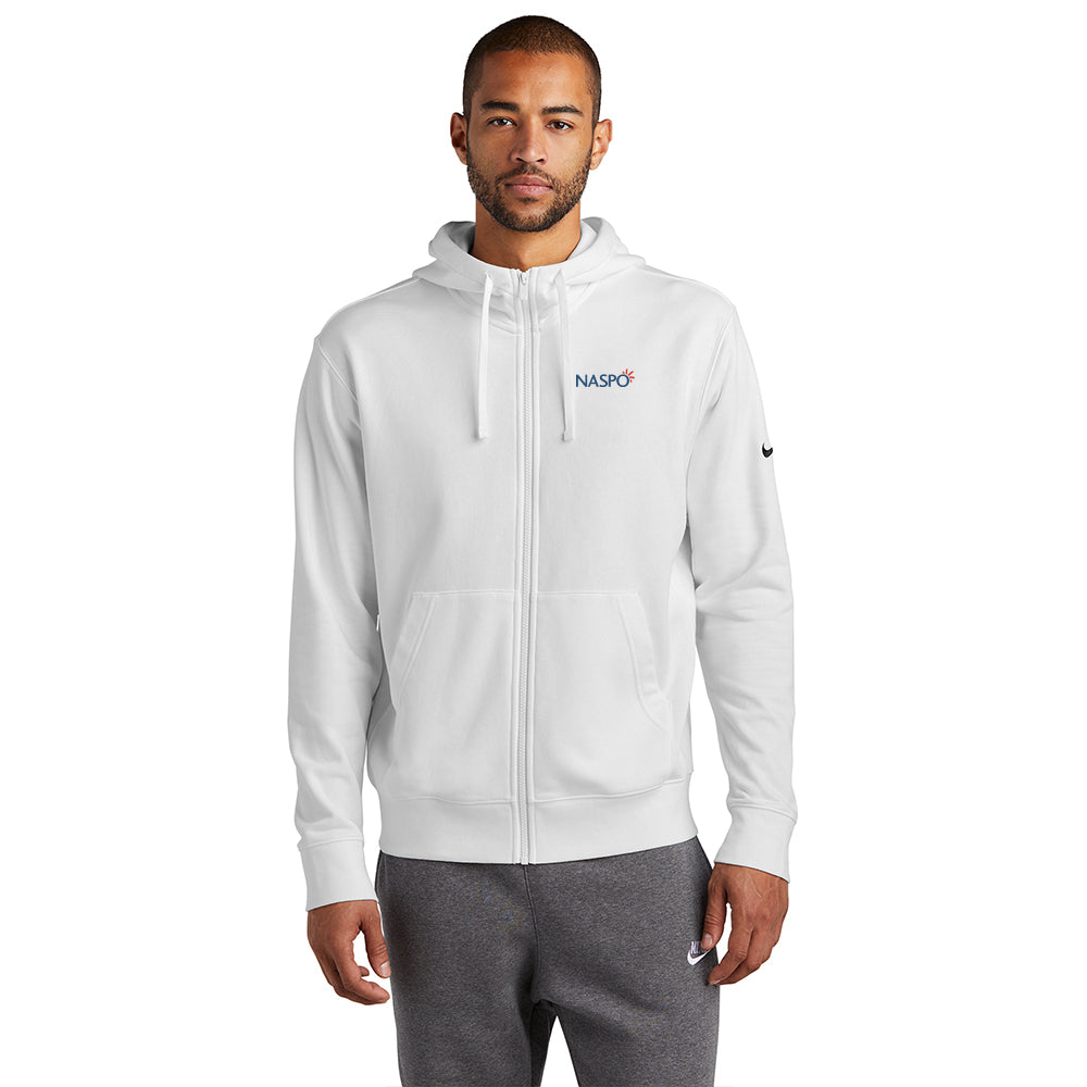 NASPO - Nike Club Fleece Sleeve Swoosh Full-Zip Hoodie