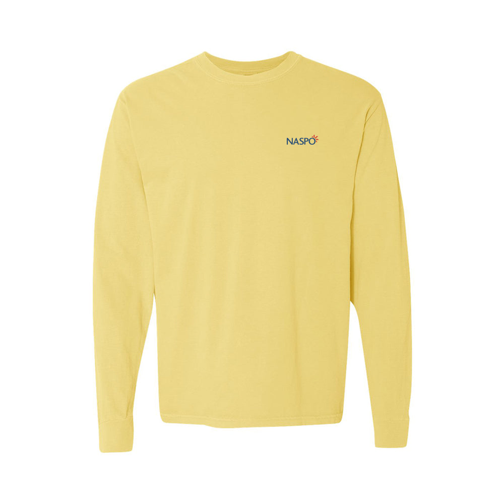 NASPO - Comfort Colors Garment-Dyed Heavyweight Long Sleeve T-Shirt