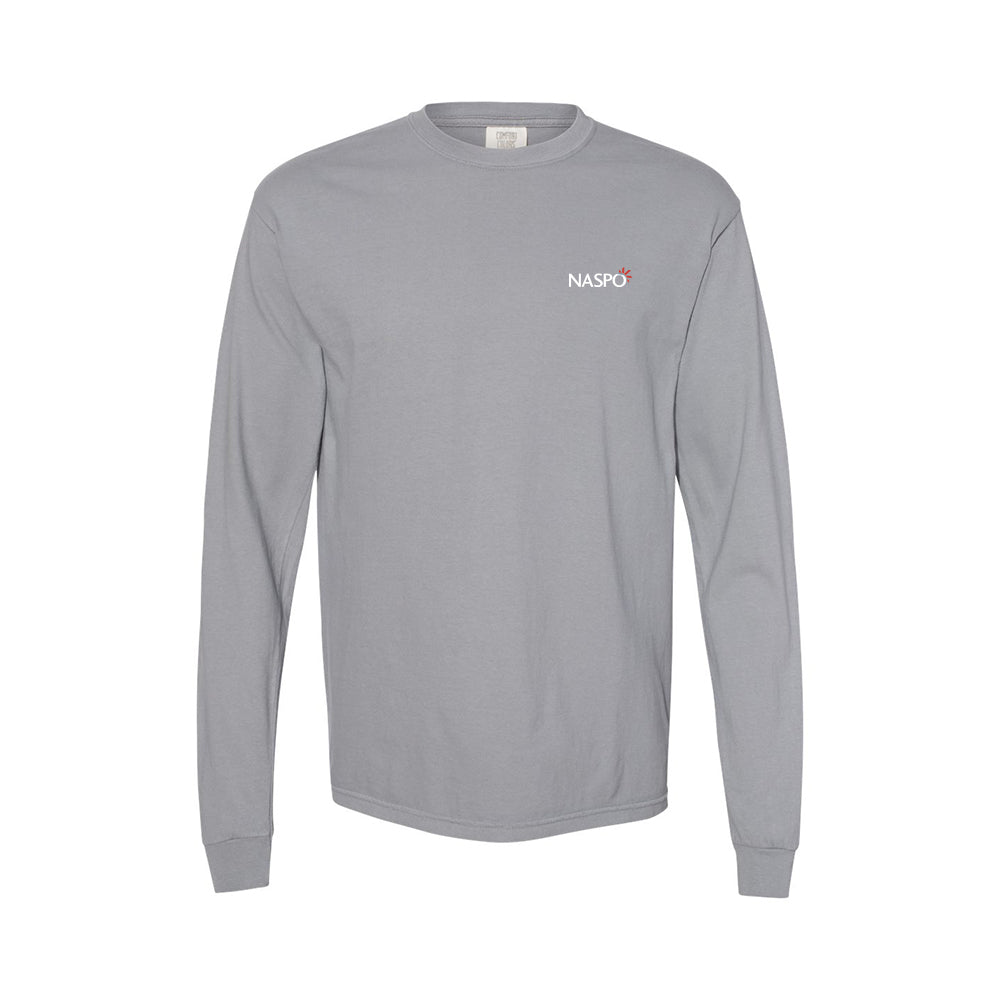 NASPO - Comfort Colors Garment-Dyed Heavyweight Long Sleeve T-Shirt