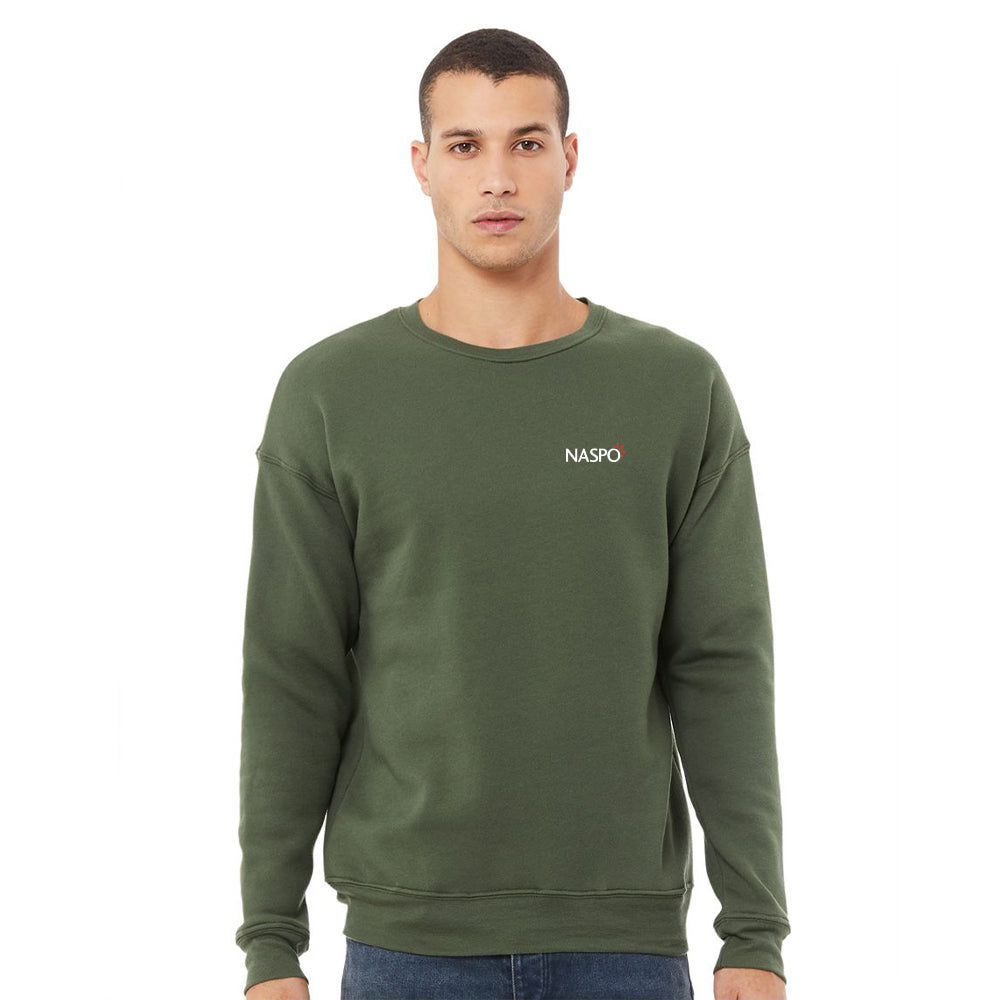 NASPO - Bella Canvas Unisex Sponge Fleece Crewneck