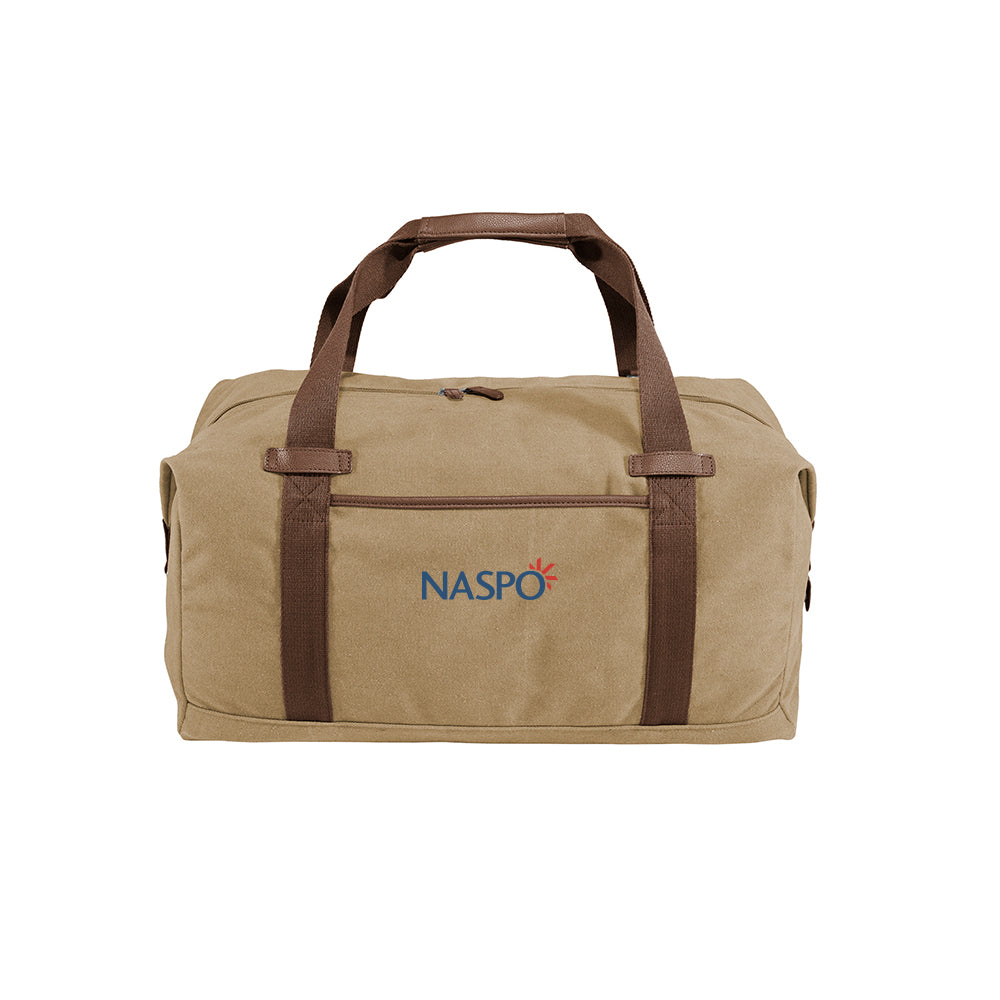 NASPO - Port Authority Cotton Canvas Duffel