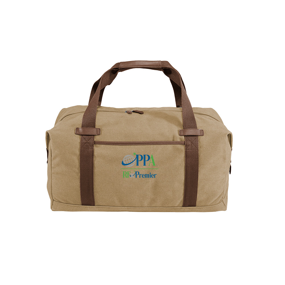 RFxP and PPA - Port Authority Cotton Canvas Duffel