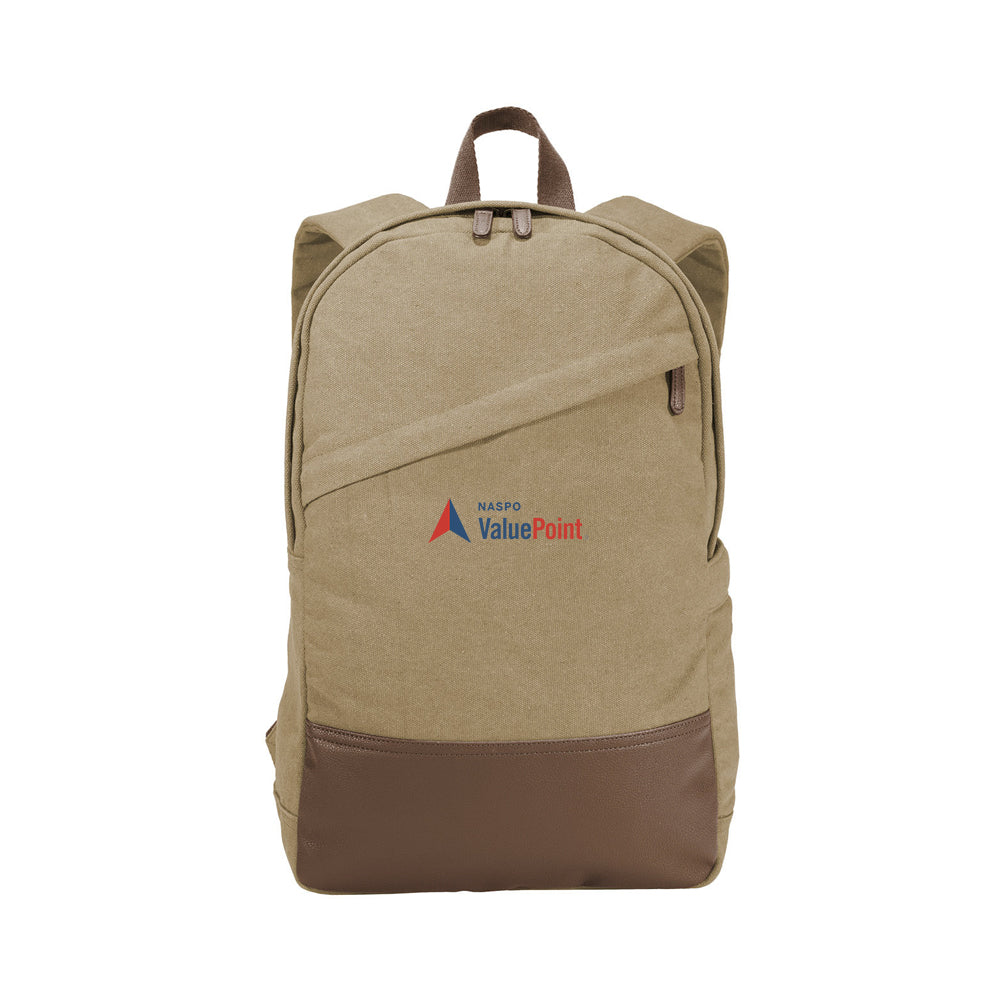 Value Point - Canvas Backpack