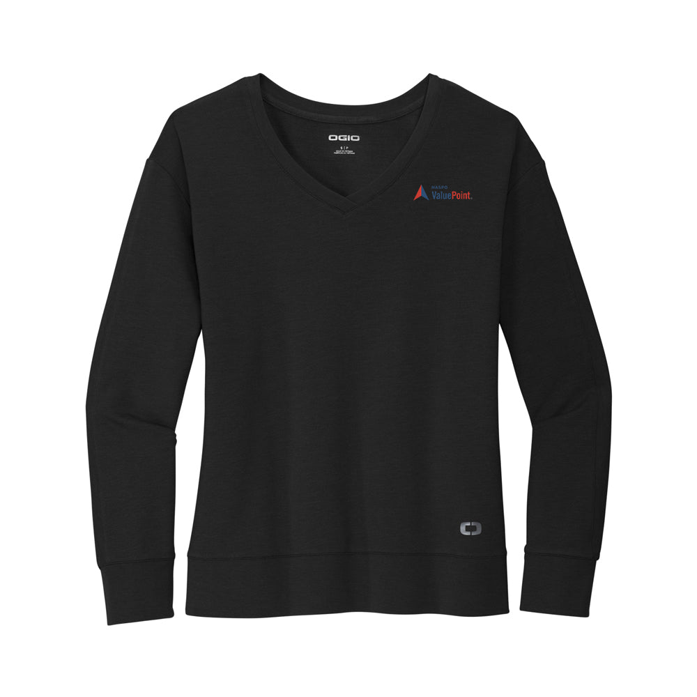 Value Point - Ladies Long Sleeve V-Neck