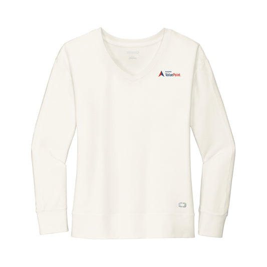 Value Point - Ladies Long Sleeve V-Neck