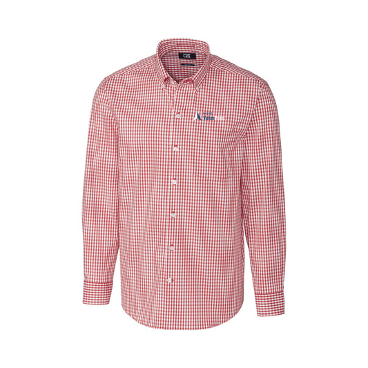 Value Point - Men's Cutter & Buck Easy Care Stretch Gingham