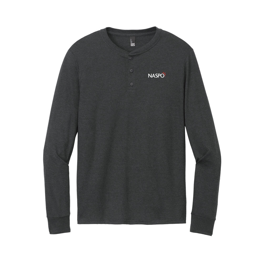 NASPO - Men's Soft Touch Long Sleeve Henley