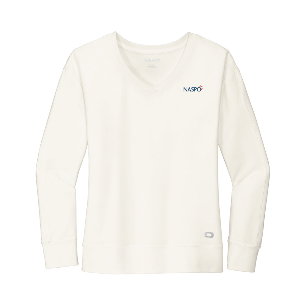 NASPO - Ladies Long Sleeve V-Neck